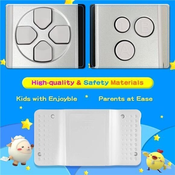 Kids Handheld 168 Built In Games Console Children Ages 4-12 Retro Classic GRAY - Picture 3 of 4